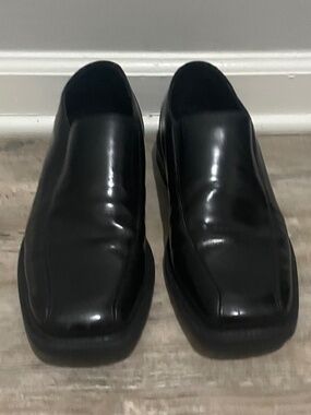 Men’s Nunn Bush “Brad” Black Dress Shoes – Size 10